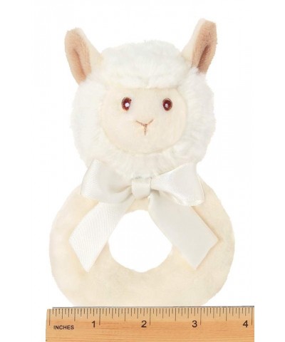 Bearington Baby Lil' Alma Plush Stuffed Animal Llama Soft Ring Rattle 5.5 inches $25.03 Baby Rattles & Plush Rings