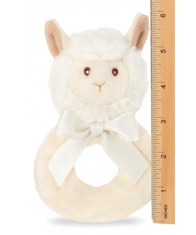 Bearington Baby Lil' Alma Plush Stuffed Animal Llama Soft Ring Rattle 5.5 inches $25.03 Baby Rattles & Plush Rings