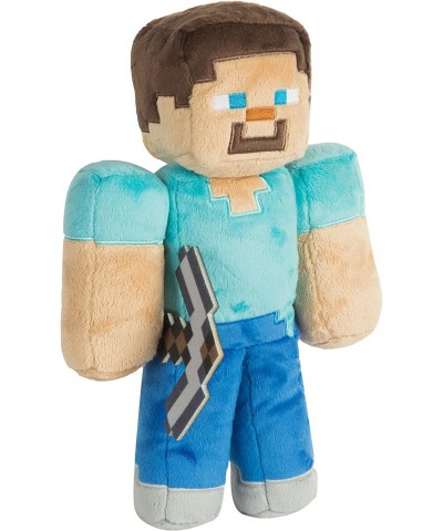 Minecraft Steve Plush Stuffed Toy Multi-Colored 12" Tall $98.93 Stuffed Animals & Teddy Bears