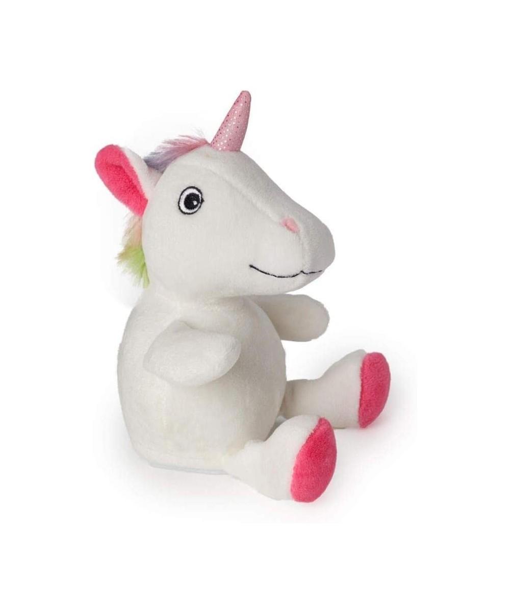 Two's Company Cuddly Unicorn Speak/Repeat Plush Animal $33.62 Plush Interactive Toy Figures