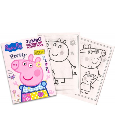 Peppa Pig Coloring Book Super Set for Kids Toddlers Bundle - 3 Pack Activity Books Featuring Dr Seuss Shop Eric Carle Peppa P...