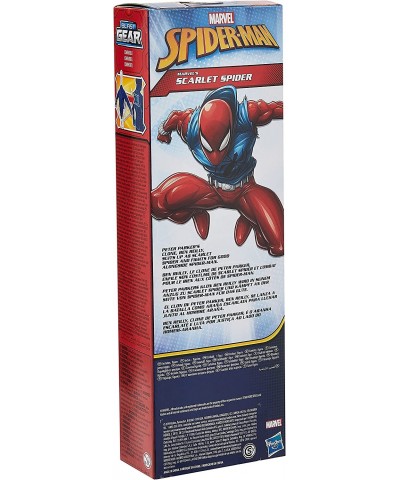 Marvel Titan Hero Series Blast Gear Marvel’s Scarlet Spider 12-Inch-Scale Super Hero Action Figure Toy Great Kids for Ages 4 ...