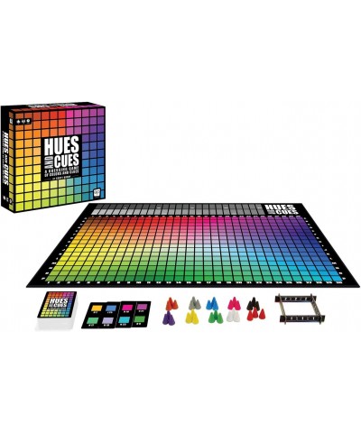 HUES and CUES | Vibrant Color Guessing Game Perfect for Family Game Night | Connect Clues and Colors Together | 480 Color Squ...