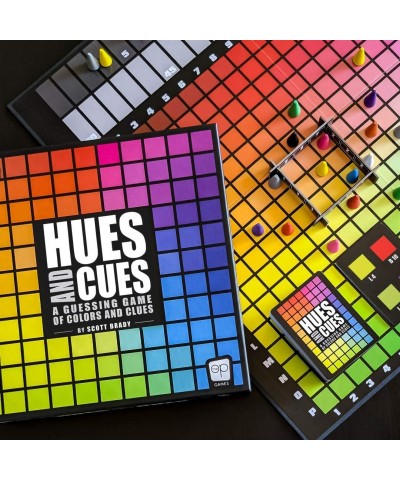 HUES and CUES | Vibrant Color Guessing Game Perfect for Family Game Night | Connect Clues and Colors Together | 480 Color Squ...