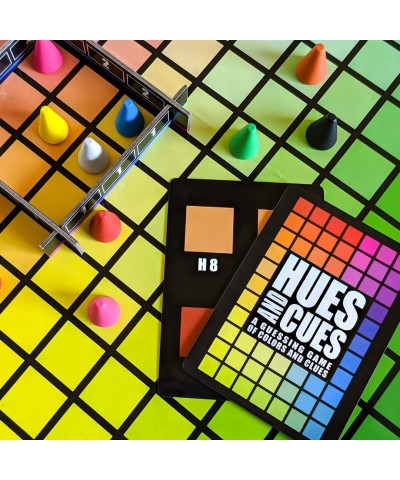 HUES and CUES | Vibrant Color Guessing Game Perfect for Family Game Night | Connect Clues and Colors Together | 480 Color Squ...