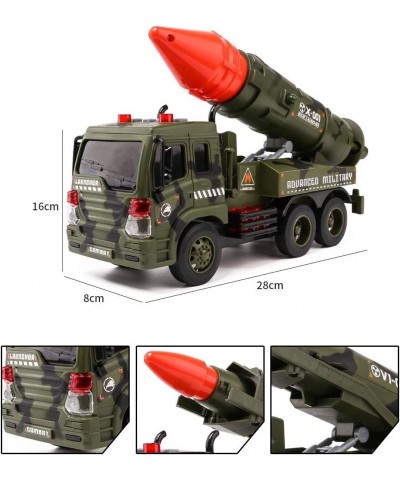 PowerTRC's Friction Powered Military Missile Launcher Truck with Lights and Sound $49.01 Kids' Play Trucks