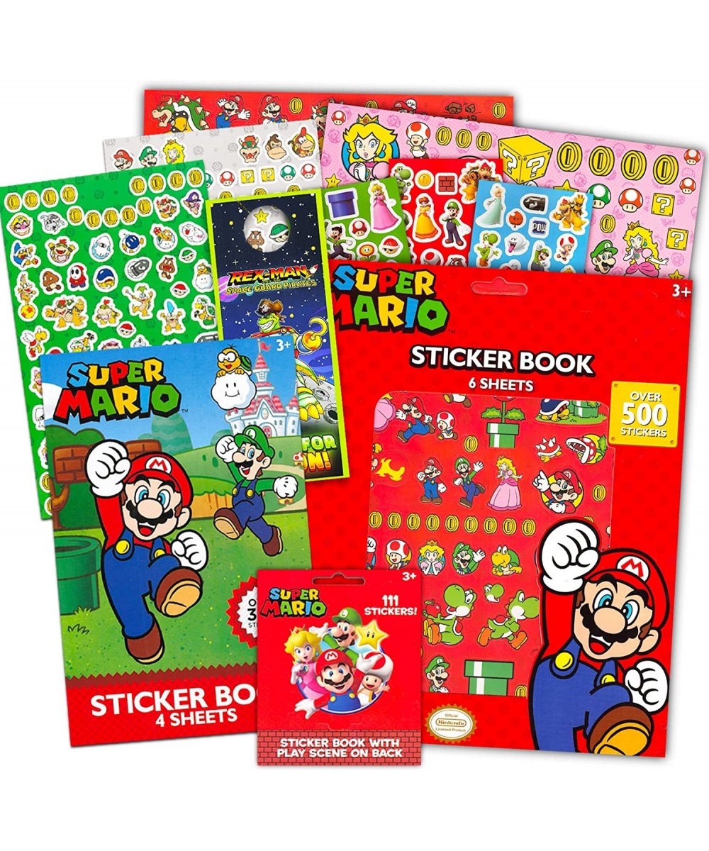 Nintendo Mario Sticker Pack Ultimate Set 700+ Super Mario Stickers Featuring Mario Luigi and More Mario Sticker Books for Kid...