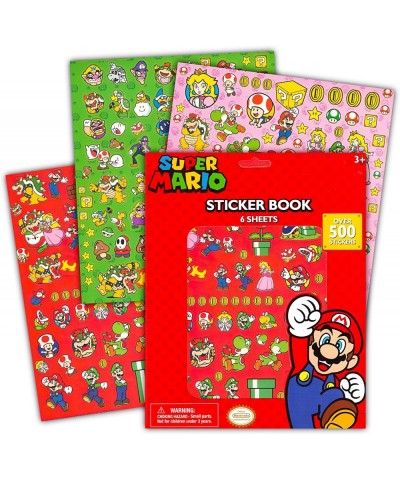 Nintendo Mario Sticker Pack Ultimate Set 700+ Super Mario Stickers Featuring Mario Luigi and More Mario Sticker Books for Kid...