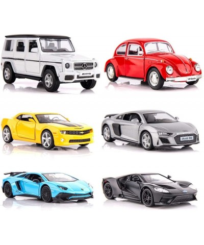 1:36 Scale Cars Model for Kids Alloy Pull Back Vehicles Toy Car for Toddlers Kids Boys Girls (6 Packs with Boutique Box B) $9...