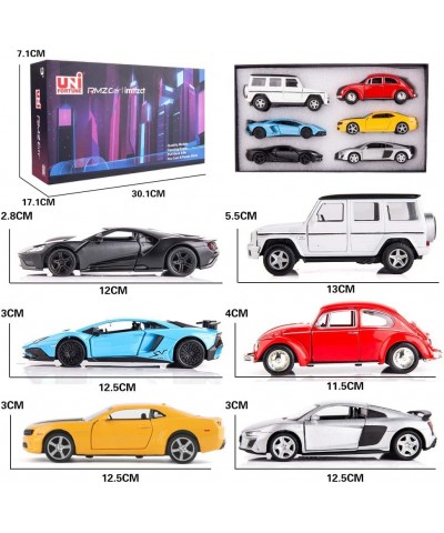 1:36 Scale Cars Model for Kids Alloy Pull Back Vehicles Toy Car for Toddlers Kids Boys Girls (6 Packs with Boutique Box B) $9...