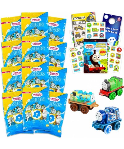 Fisher-Price Thomas & Friends Minis Blind Bags Gift Set - 12 Pack Thomas The Train Blind Bags with Thomas The Train Stickers ...