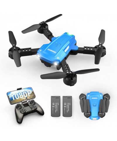 Drones with Camera for Kids 1080P HD FPV Mini RC Drone for Beginners with 3D Flips Headless Mode Voice Control One Key Sart S...