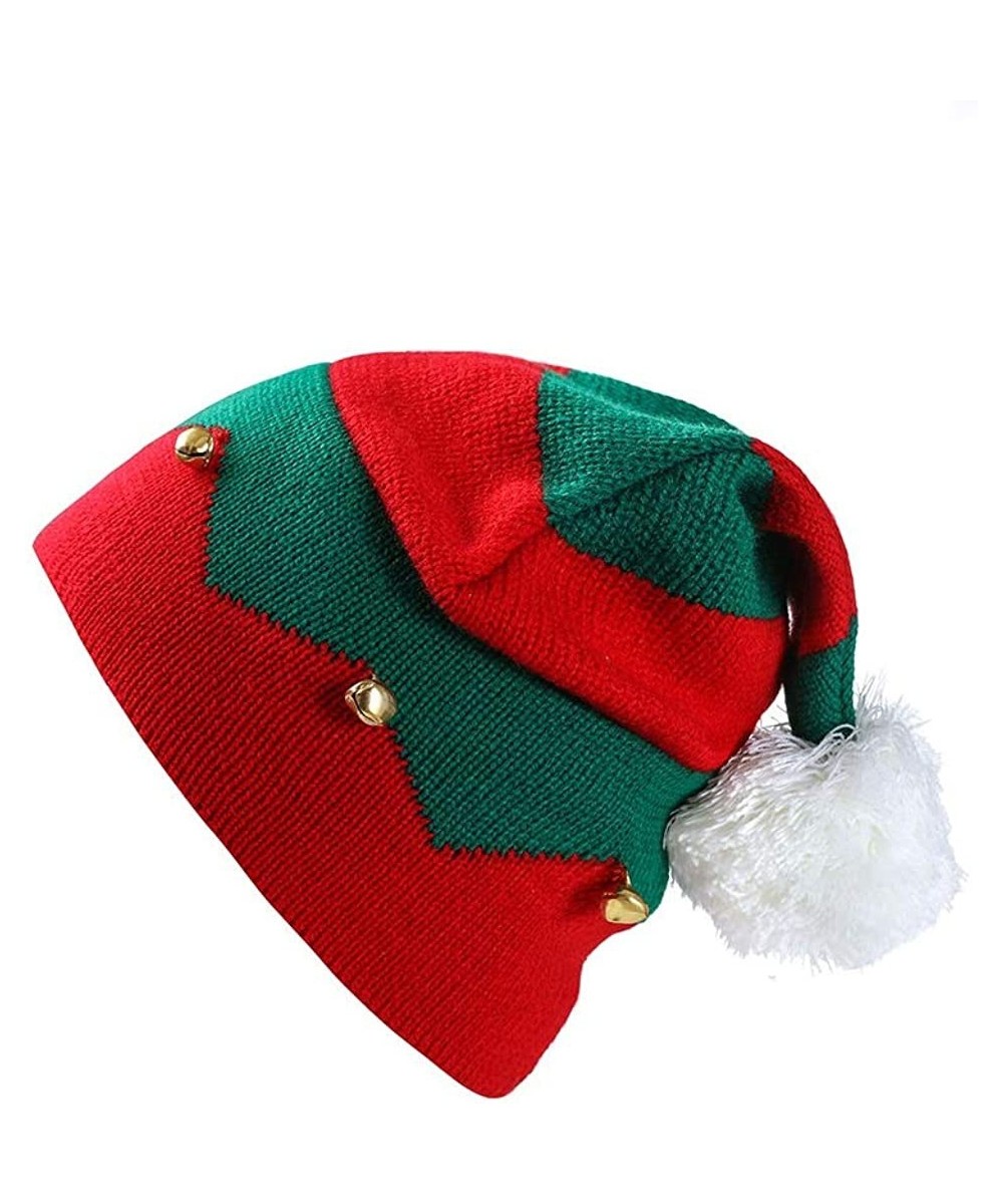 Christmas Elf Knitted Hat Xmas Baby Beanie Knit Hat for Children(1 to 6 Years Old Red) $14.53 Kids' Dress-Up Accessories