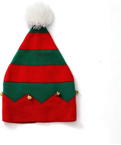 Christmas Elf Knitted Hat Xmas Baby Beanie Knit Hat for Children(1 to 6 Years Old Red) $14.53 Kids' Dress-Up Accessories