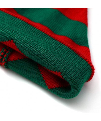 Christmas Elf Knitted Hat Xmas Baby Beanie Knit Hat for Children(1 to 6 Years Old Red) $14.53 Kids' Dress-Up Accessories