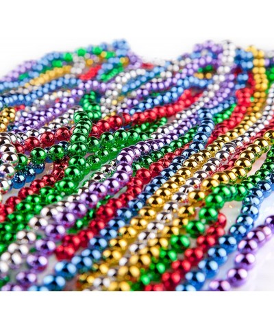 144 pack Mardi Gras Beads Bulk Mardi Gras Beads Necklaces Assortment Throw Beads in Bulk Gasparilla beads $47.95 Kids' Dress-...