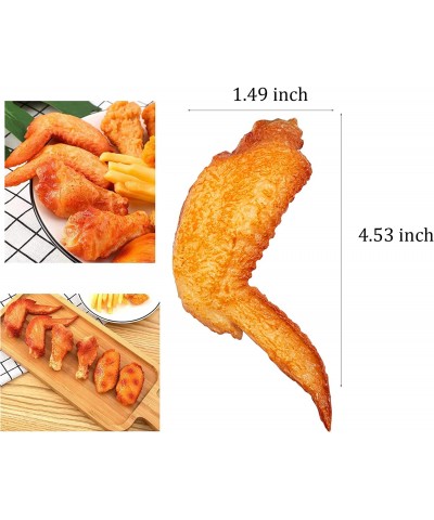 Simulated Chicken Wings Fake Food Model for Kitchen Home Party Decoration Food Sample Display Prop $25.34 Toy Kitchen Products