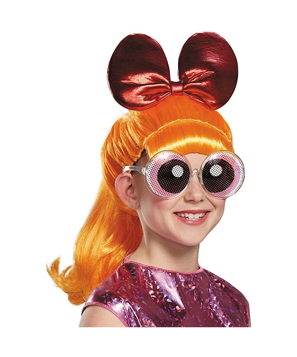 Blossom Powerpuff Girls Wig One Size Child $41.56 Kids' Dress-Up Accessories