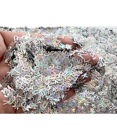 50g Glitters Chunky Glitter Sequins Nail Art Snow Globe Tumblers Craft Colorful (Alphabet Soup Glitter) $21.83 Toy Kitchen Pr...