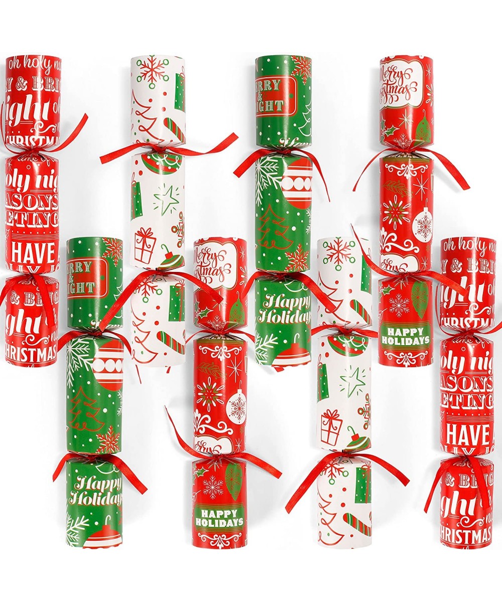 8 Pack Christmas Party Favor Non-Snap Lettering Pieces Party Table Favors with Holiday Party Favor Supplies for Kids and Adul...