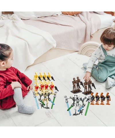 35 Pack Droids Minifigures with Weapons Set Army Building Blocks Action Figures for Boys Girls Kids $44.70 Action Figures