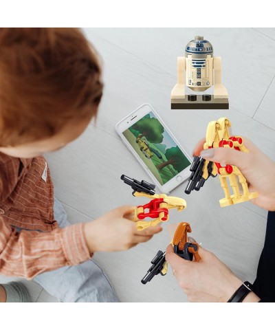 35 Pack Droids Minifigures with Weapons Set Army Building Blocks Action Figures for Boys Girls Kids $44.70 Action Figures