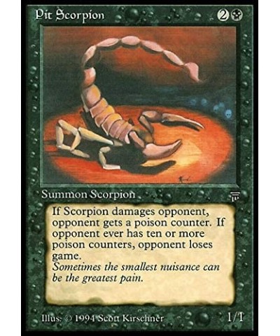 Magic: the Gathering - Pit Scorpion - Legends $11.66 Card Games