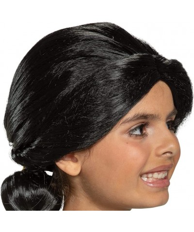 The Aladdin Live Action Kid Jasmine Wig Standard Black $18.48 Kids' Dress-Up Accessories