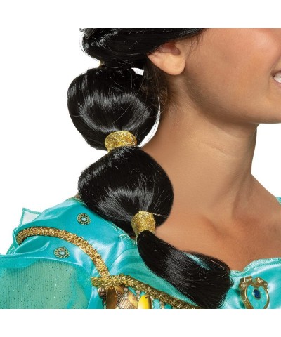 The Aladdin Live Action Kid Jasmine Wig Standard Black $18.48 Kids' Dress-Up Accessories