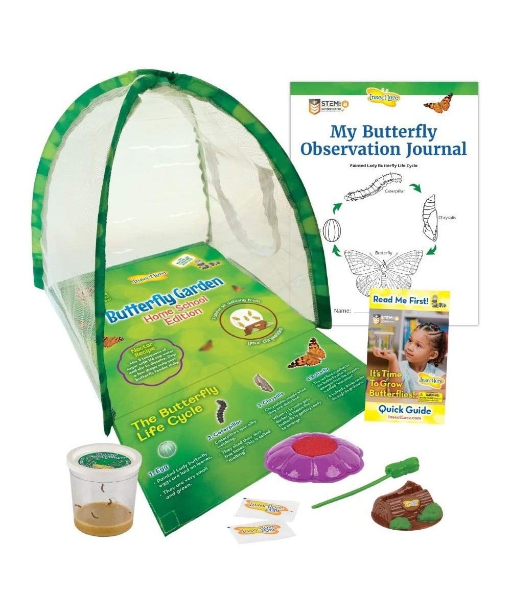 Butterfly Garden Home School Edition with Live Caterpillars $57.61 Educational Science Kits