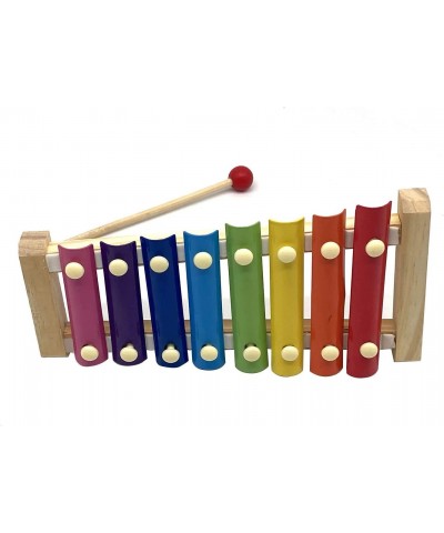 Xylophone for Toddlers 1-3 Years Old Wooden Baby Xylophone with Child Safe Mallets Percussion Early Educational Musical Toy G...