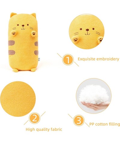 20” Cat Plush Pillow Cute Yellow Cat Stuffed Animals Soft Cat Plushie Pillows for Kids Baby $40.40 Kids' Plush Toy Pillows