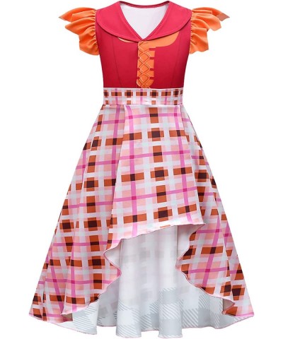 Girls Winifred Sarah Mary Witch Costume Sanderson Sister Outfit Halloween Dress up Cosplay Party Dress $35.23 Kids' Costumes