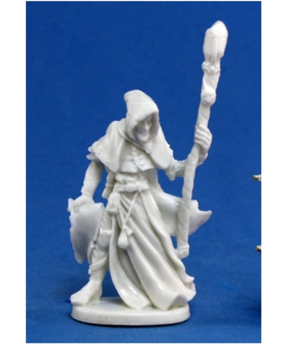 77040: Satheras Male Warlock - Dark Heaven Bones Plastic Miniature $14.46 Game Accessories