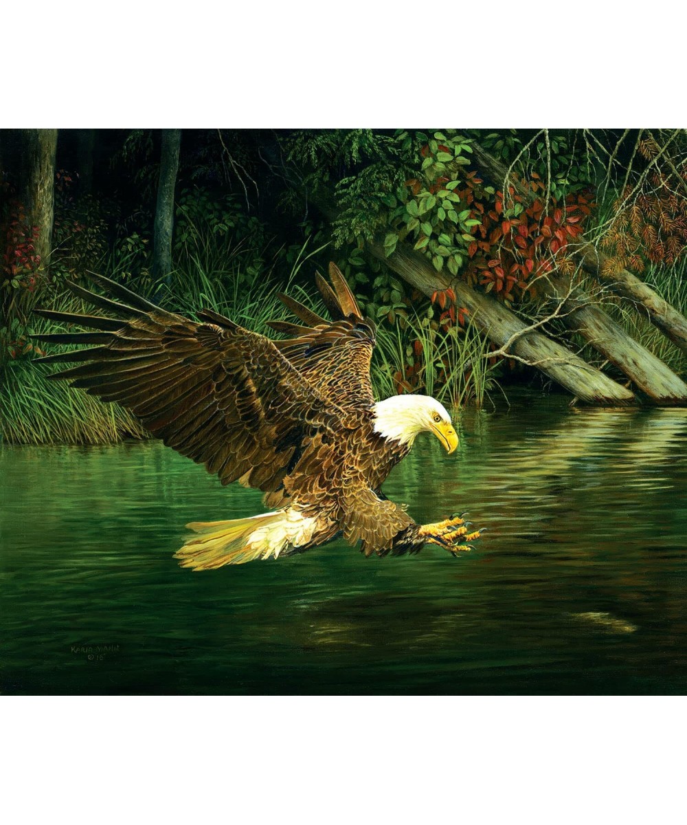 Catching Dinner 1000 pc Jigsaw Puzzle - SUNSOUT INC $33.51 Jigsaw Puzzles