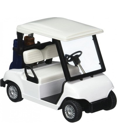 ????锔?White No Decal Golf Cart 4½" Die Cast Metal Model Pullback Action Toy Car 鉀? $15.76 Kids' Play Cars & Race Cars