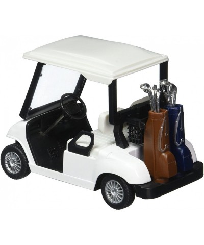 ????锔?White No Decal Golf Cart 4½" Die Cast Metal Model Pullback Action Toy Car 鉀? $15.76 Kids' Play Cars & Race Cars