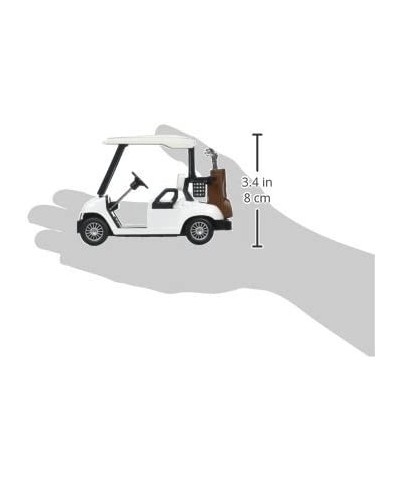 ????锔?White No Decal Golf Cart 4½" Die Cast Metal Model Pullback Action Toy Car 鉀? $15.76 Kids' Play Cars & Race Cars