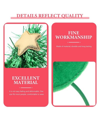 Christmas Tree Headbands Christmas Tree Headpiece Christmas Tree Hair Hoop Headwear for Gathering Christmas Party 1PCS $25.74...