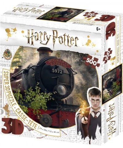 Hogwarts Express 3D Jigsaw Puzzle 500 Piece Multi-Colour $30.84 3-D Puzzles