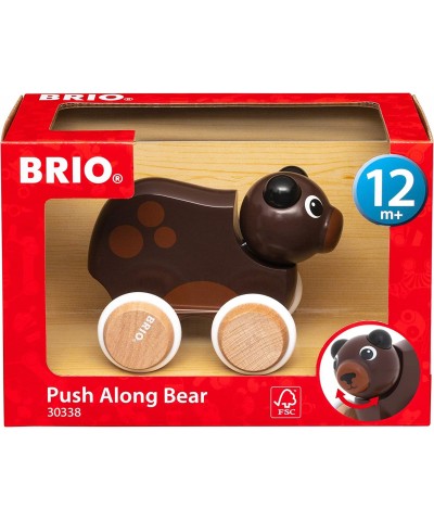 30338 Push Along Bear | The Perfect Playmate for Your Toddler White $50.56 Early Development & Activity Toys