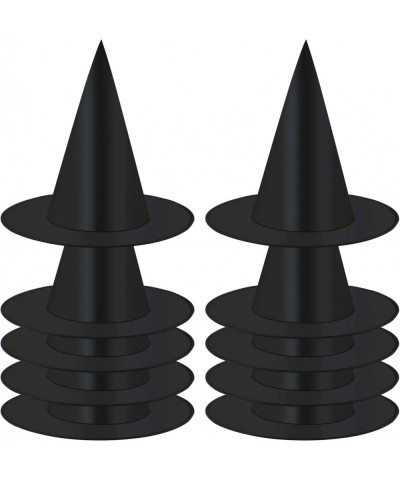 10 Pack Halloween Costume Witch Hat Halloween Costume Accessory for Holiday Halloween Party Black $18.16 Kids' Party Hats