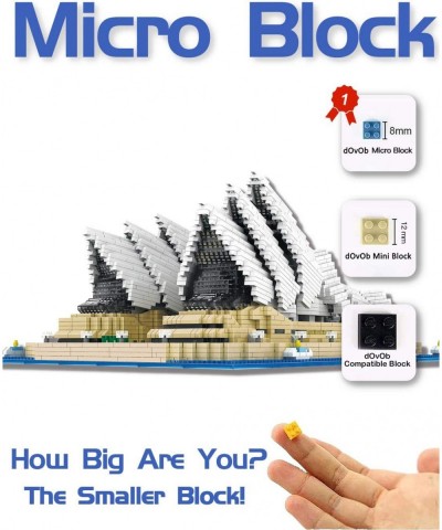 Sydney Opera House Micro Block Building Set (4131 pcs) $91.39 Toy Building Sets