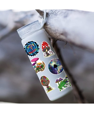 100PCS Cute Mushroom Stickers Trippy Mushroom Stickers for Water Bottles Laptops Computers Skateboards MacBook Waterproof Dec...