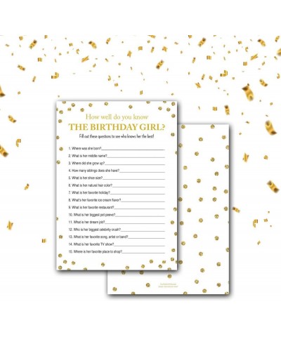 How Well Do You Know the Birthday Girl (24) $24.29 Board Games