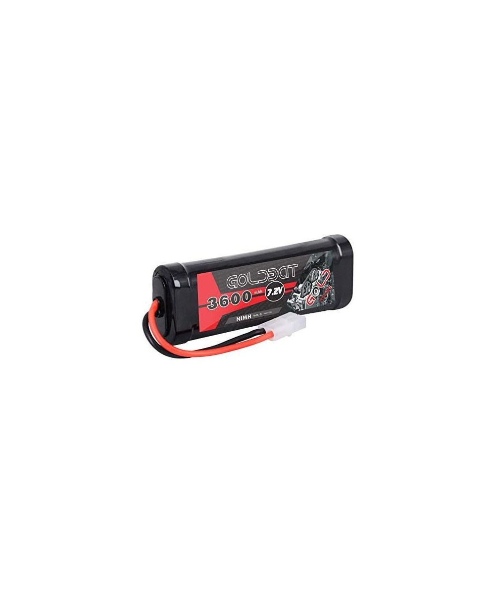 3600mAh 7.2V NiMH RC Battery with Tamiya Connector for for RC Evader BX Car Truck Truggy Buggy Tank Car Racing (3600-7.2V-Tam...