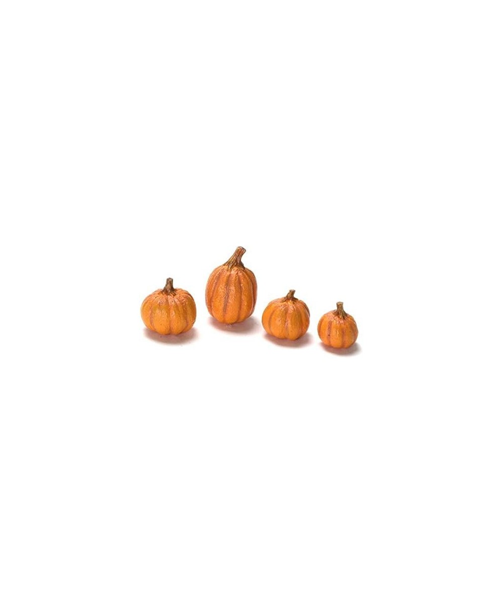 Dollhouse Miniature Set of 4 Pumpkins $34.94 Dollhouse Accessories