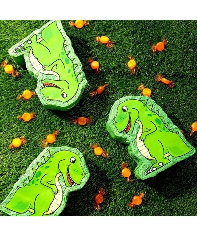 Mini T-Rex Themed Piñatas for Dinosaur Birthday Party (8 x 6.3 x 2.5 In 3 Pack) $28.64 Piñatas