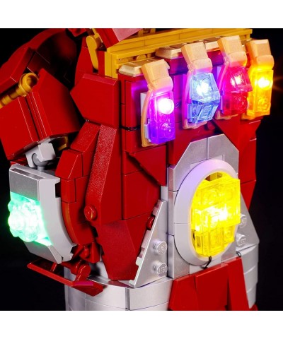 Light for Lego-76223 Nano Gauntlet - Led Lighting Kit Compatible with Lego Building Blocks Model - NOT Included The Model Set...