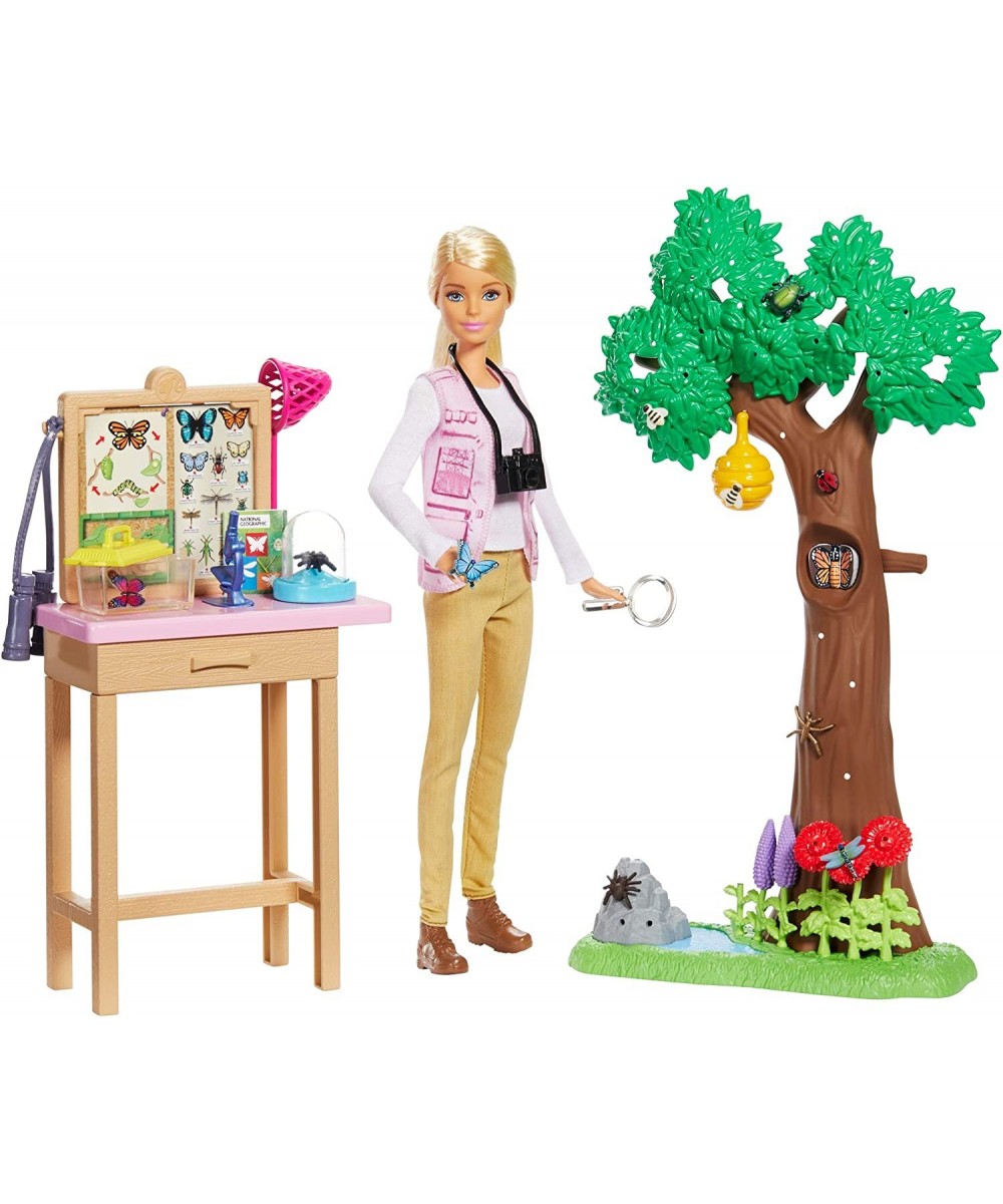 Entomologist Doll and Playset Blonde with 20+ Accessories Inspired by National Geographic $90.43 Doll Playsets